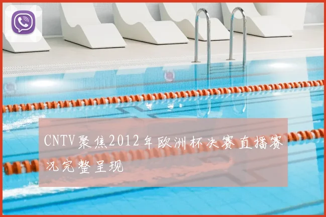 CNTV聚焦2012年欧洲杯决赛直播赛况完整呈现