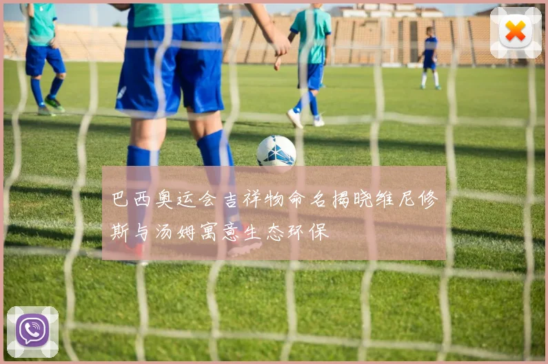 巴西奥运会吉祥物命名揭晓维尼修斯与汤姆寓意生态环保